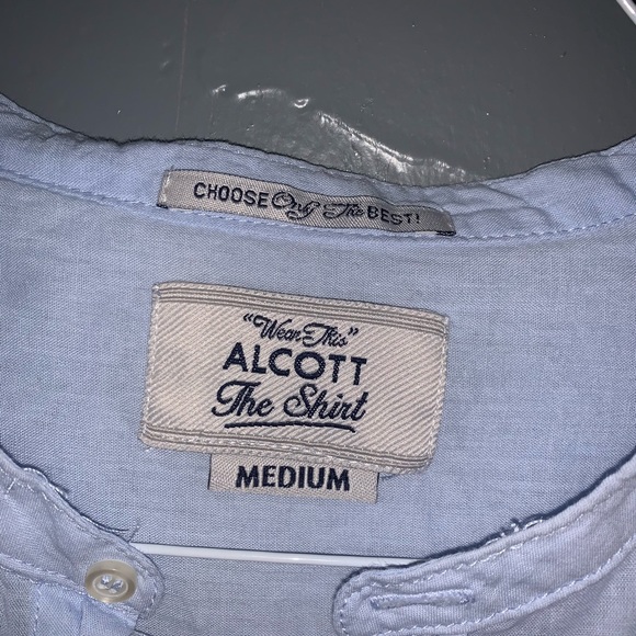 light blue button down - Picture 2 of 2